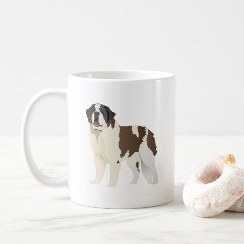 Saint Bernard Dog Coffee Mug