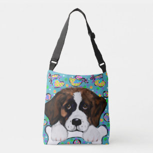 SAINT BERNARD DOG CROSSBODY BAG