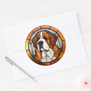 Saint Bernard Dog Sticker Pack