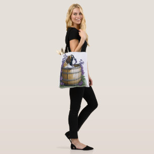 Saint Bernard Dog Tote Bag