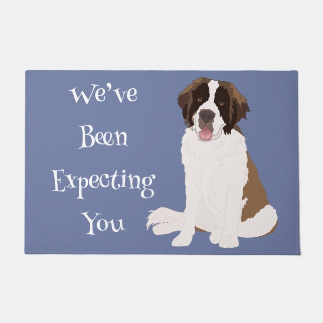 Saint Bernard Doormat (Front)