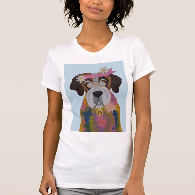 Saint Bernard Hippie T-Shirt (Front)