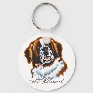 saint bernard keychain
