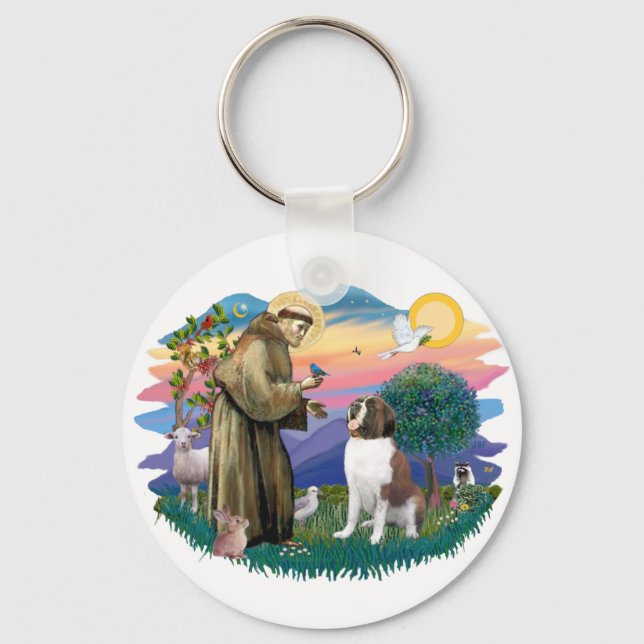 Saint Bernard Keychain (Front)