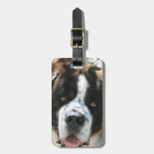 Saint Bernard Luggage Tag