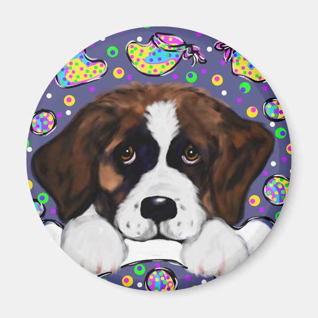 Saint Bernard Magnet (Front)