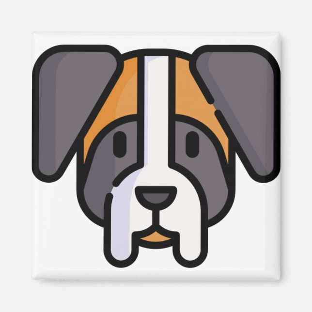 Saint Bernard Magnet (Front)