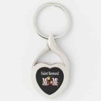 Saint Bernard MOM Gifts Keychain