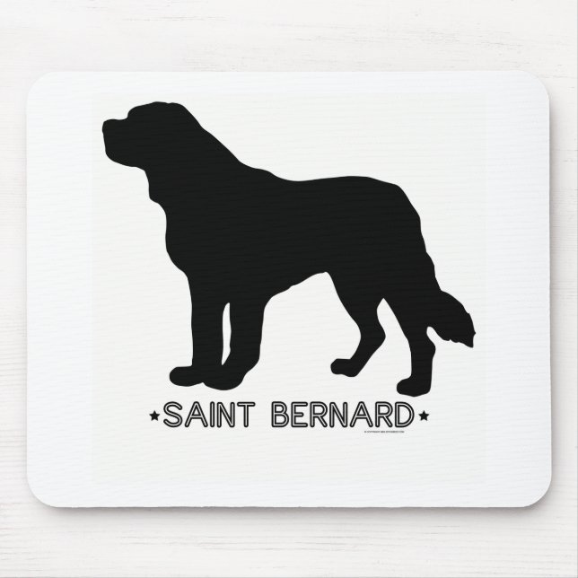 Saint Bernard Mousepad (Front)