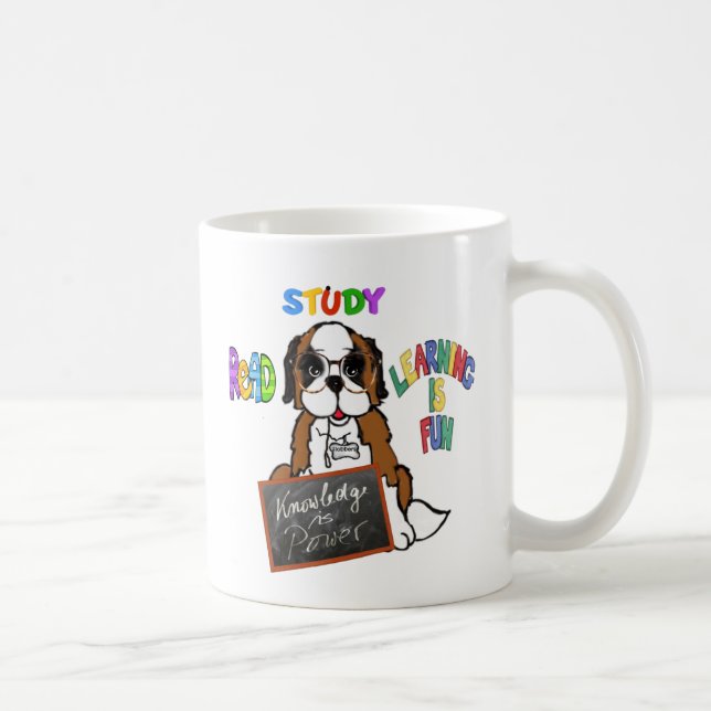 Saint Bernard Mug - Slobbers approved Mug (Right)