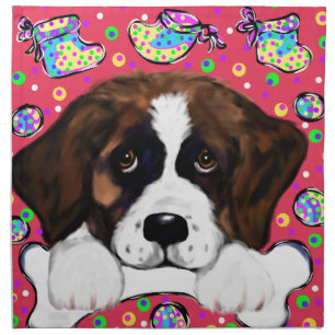 Saint Bernard Napkin