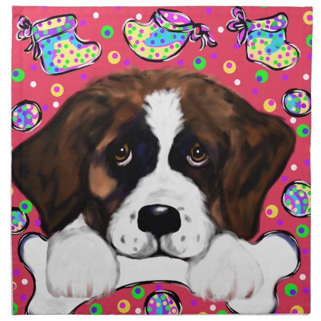 Saint Bernard Napkin (Front)