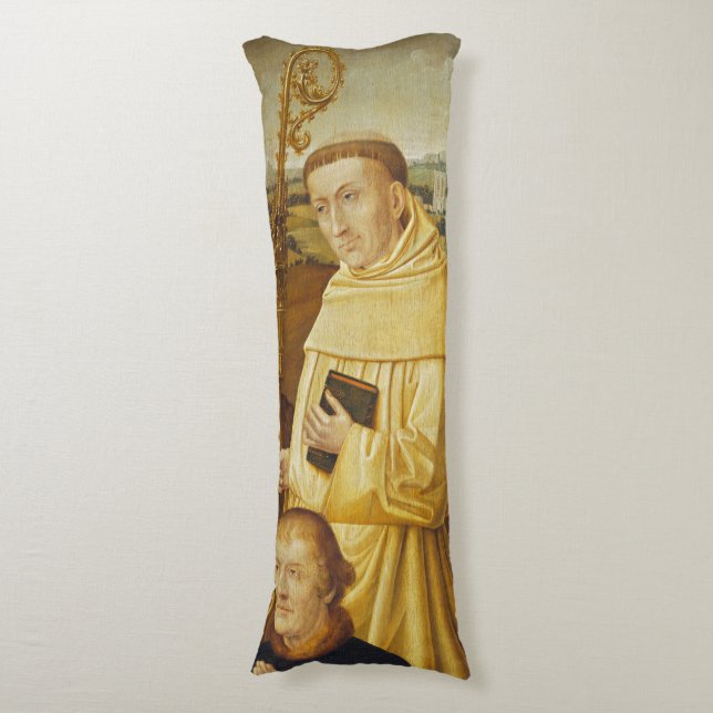 Saint Bernard - Netherlands Fine Art Body Pillow (Front Vertical)