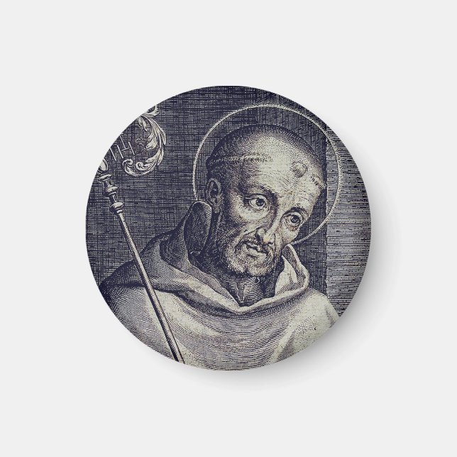 Saint Bernard of Clairvaux Magnet (Front)
