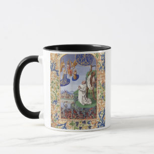 Saint Bernard of Clairvaux Medieval Illustration Mug