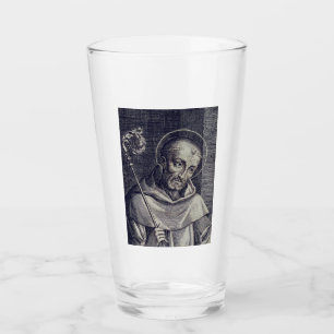 Saint Bernard of Clairvaux Mellifluous Doctor Art Glass