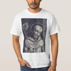 Saint Bernard of Clairvaux Mellifluous Doctor Art T-Shirt