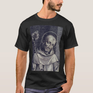 Saint Bernard of Clairvaux Mellifluous Doctor Art T-Shirt