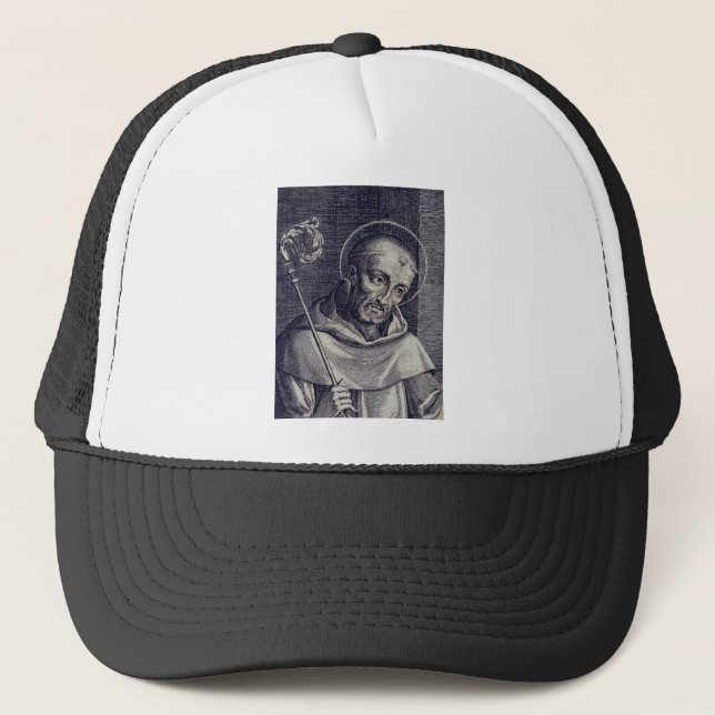 Saint Bernard of Clairvaux Trucker Hat (Front)