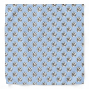 Saint Bernard Painting - Cute Original Dog Art Bandana