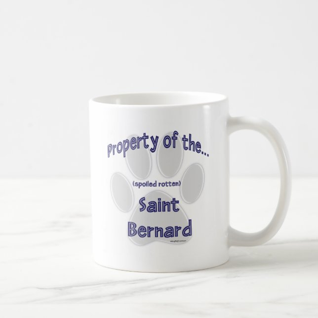 Saint Bernard Property Coffee Mug (Right)