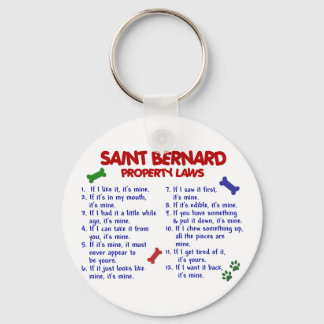 SAINT BERNARD Property Laws 2 Keychain