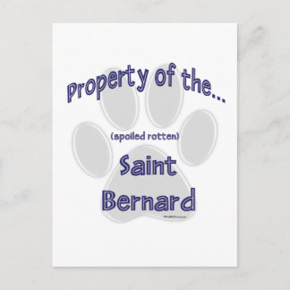 Saint Bernard Property Postcard