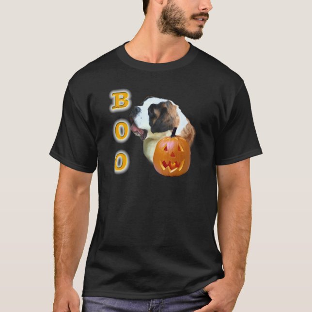 Saint Bernard (Rough) Boo T-Shirt (Front)