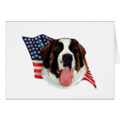 Saint Bernard (rough) Flag (Front Horizontal)