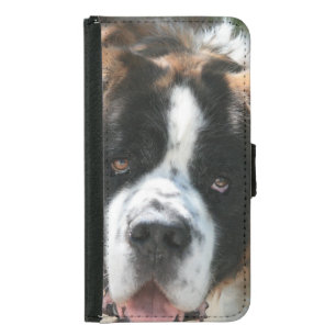 Saint Bernard Samsung Galaxy S5 Wallet Case