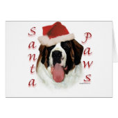 Saint Bernard Santa Paws (Front Horizontal)