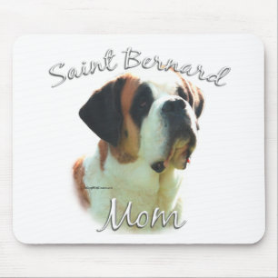 Saint Bernard (smooth) Mom 2 Mouse Pad