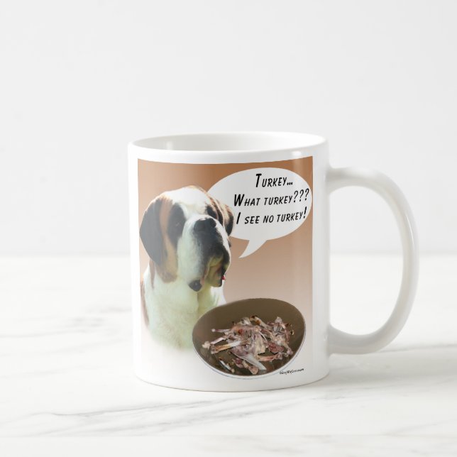 Saint Bernard (smooth) Turkey Coffee Mug (Right)
