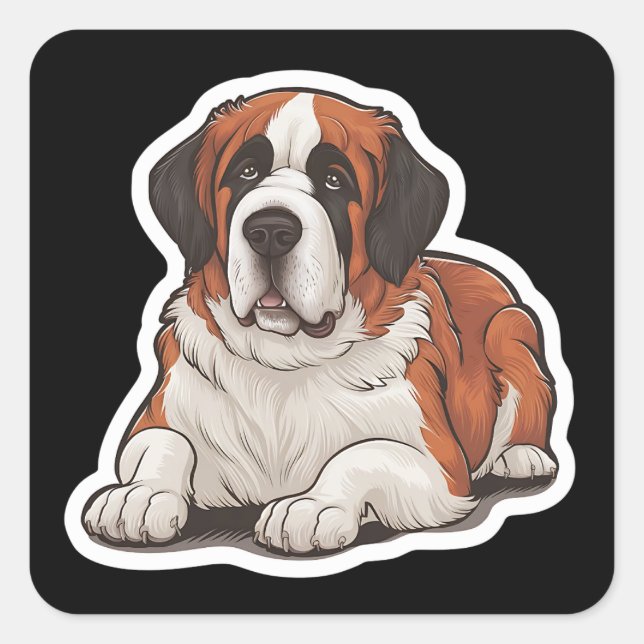 Saint Bernard Sticker (Front)