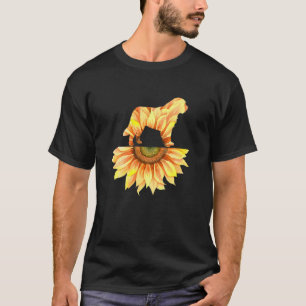 Saint Bernard Sunflower Women T-Shirt