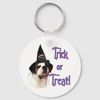 Saint Bernard Trick Keychain