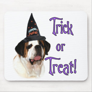 Saint Bernard Trick Mouse Pad