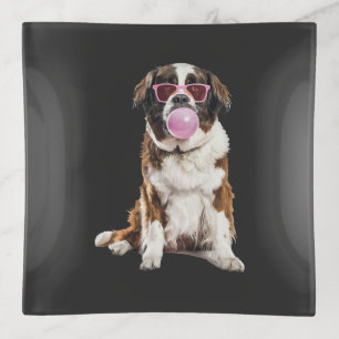Saint Bernard Trinket Tray