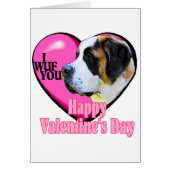 Saint Bernard Valentine's Day (Front)
