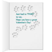Saint Bernard Valentine's Day Cards (Inside (Right))