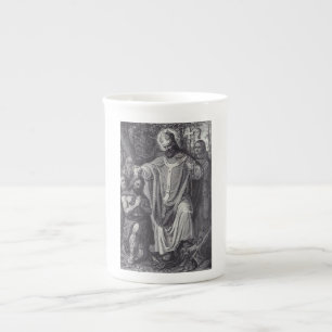 Saint Boniface Premium Apostle of Germany Bone China Mug