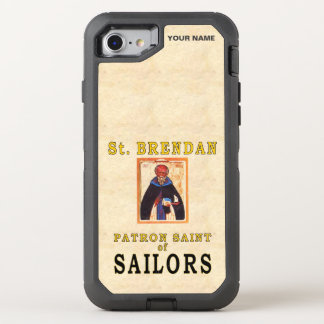 SAINT BRENDON (Paton Saint of Sailors) OtterBox Defender iPhone SE/8/7 Case