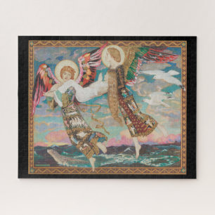 Saint Bride, c. 1913 by John Duncan Jigsaw Puzzle
