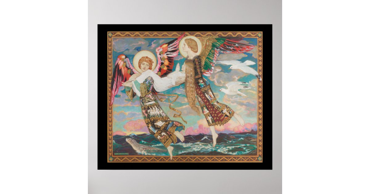 Saint Bride C 1913 By John Duncan Poster Zazzle