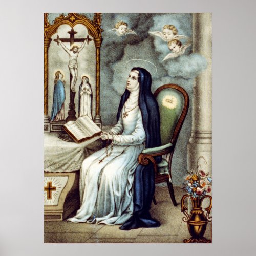 Saint Bridget _ 1880 Poster