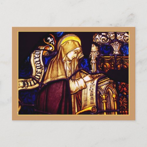 Saint Brigid of Sweden Postcard
