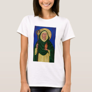 Saint Brigid with Holy Fire T-Shirt