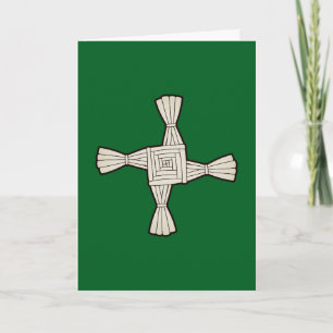 Saint Brigid's cross Card