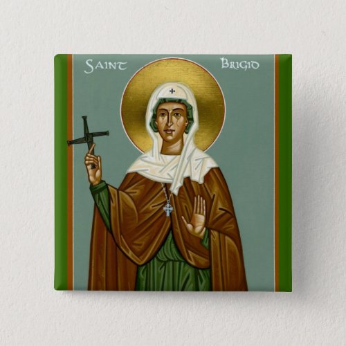 Saint Brigids Cross Pinback Button