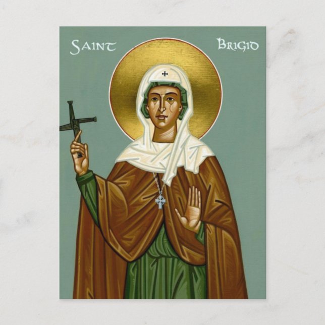 Saint Brigid's Cross Postcard (Front)